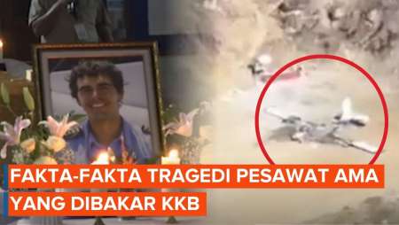 Sederet Fakta Tragedi Pesawat AMA Yang Dibakar KKB Di Yahukimo
