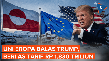 Geram Diancam Trump, Uni Eropa Siapkan Tarif Balasan Rp 1.830 Triliun Ke AS