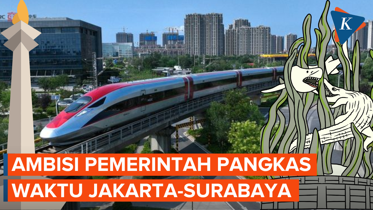 Misi Pemerintah Pangkas Waktu Perjalanan Jakarta-Surabaya dengan Kereta Cepat