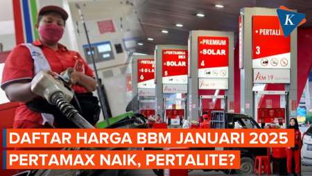 Harga BBM Pertamina pada Januari 2025, Pertamax Naik, Pertalite?