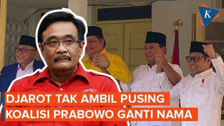 Kata Djarot soal Koalisi Prabowo Ganti Nama Jadi Indonesia Maju