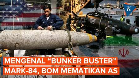 Spesifikasi Bom Penghancur Bunker Mark-84 Yang Diduga Dijatuhkan AS Di Pulau Qeshm