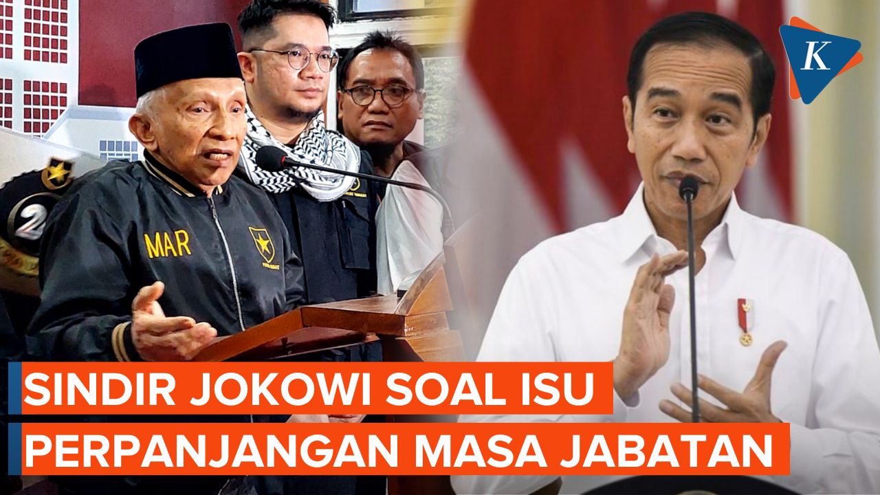 Pesan Amien Rais ke Jokowi Usai Partai Ummat Jadi Peserta Pemilu...