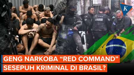 Siapa Geng Red Command Yang “Perang” Lawan Polisi Brasil Dalam Penggerebekan Narkoba?