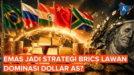 Negara-negara BRICS Borong Emas, Akhir Hegemoni Dollar AS?