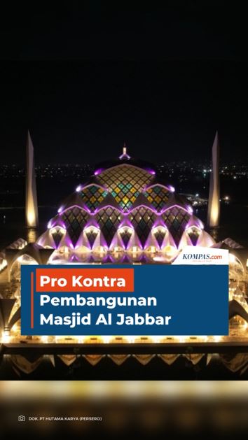 Pro Kontra Pembangunan Masjid Al Jabbar