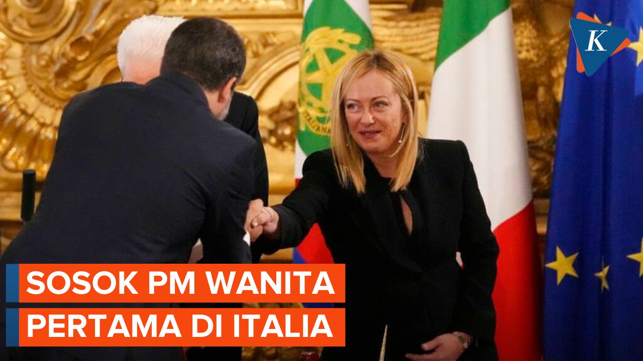 Giorgia Meloni Dilantik Jadi PM Wanita Pertama Italia