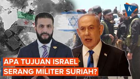 Apa Motif Serangan Israel ke Markas Militer Suriah di Damaskus?