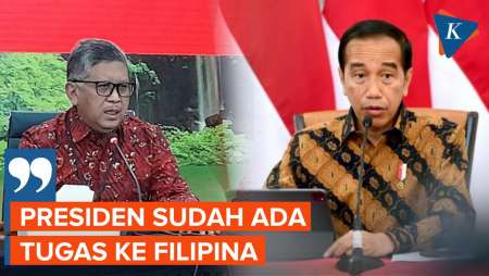 Soal Kehadiran Jokowi di Acara HUT PDI-P, Hasto:  Sudah Sangat Clear, Bapak Presiden ke Filipina