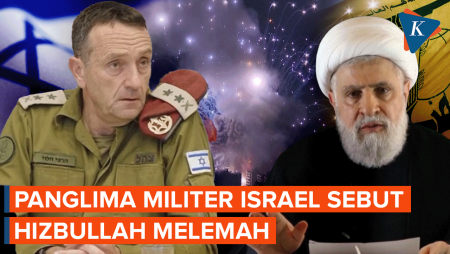 Panglima Militer Israel: Hizbullah Melemah dan Sedang dalam Masalah