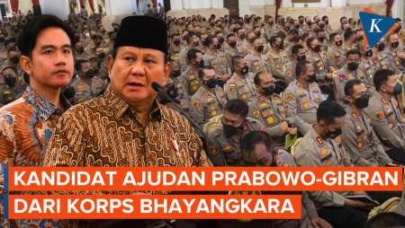 Polri Setor Nama Perwira yang Jadi Kandidat Ajudan Prabowo-Gibran