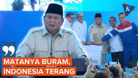 Bantah “Indonesia Gelap”, Prabowo Singgung Yang Ingin Kabur: Mungkin Ada Yang Mau Kabur Ke Yaman