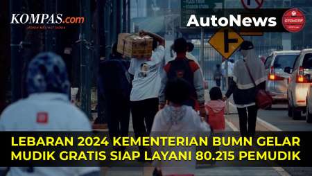 Kementerian BUMN Gelar Mudik Gratis, Siap Layani 80.215 Pemudik