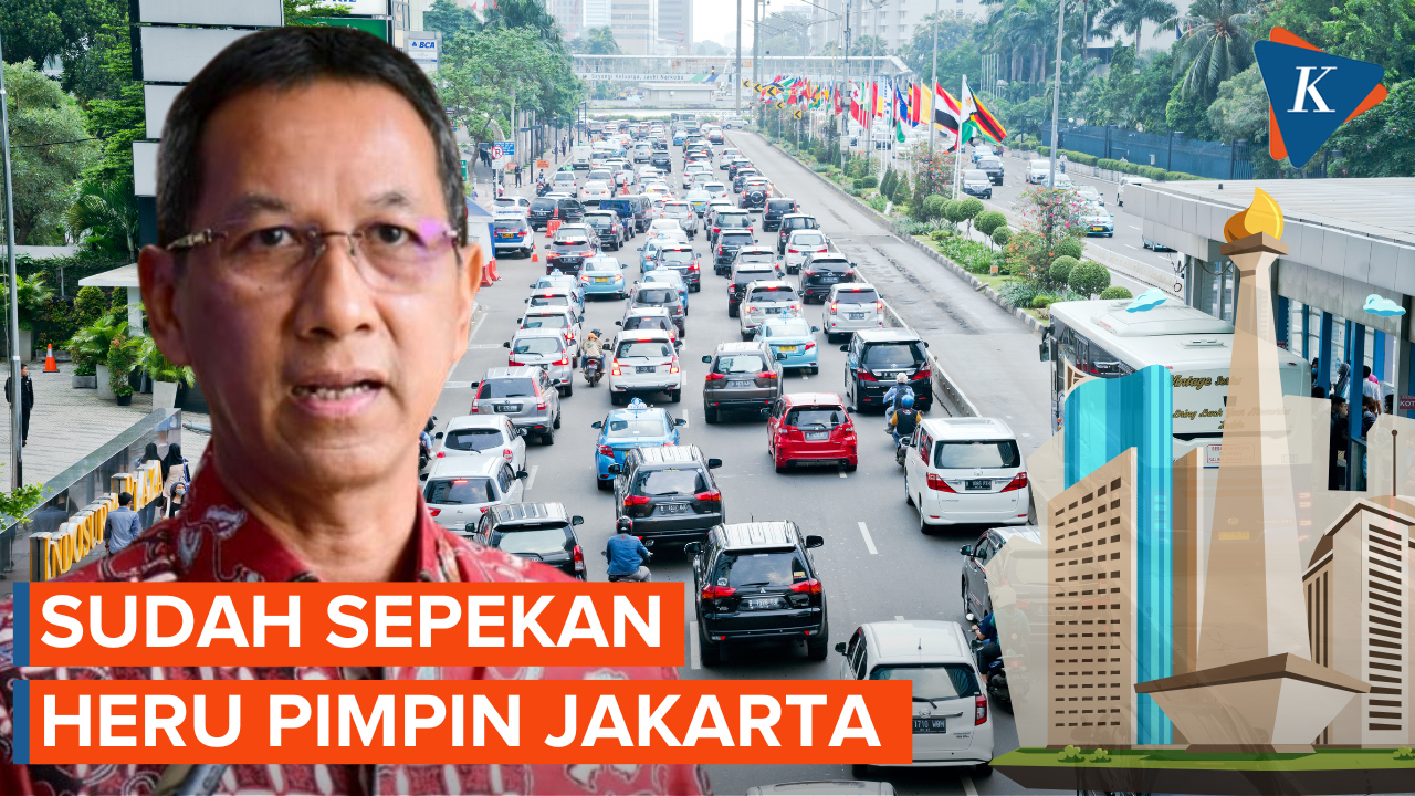 Sepekan Heru Pimpin Jakarta