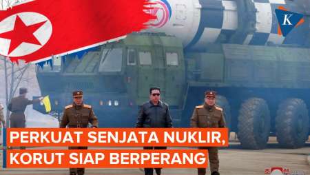 Korut Siap Perang! Kim Minta Senjata Nuklir Diperkuat Tanpa Batas