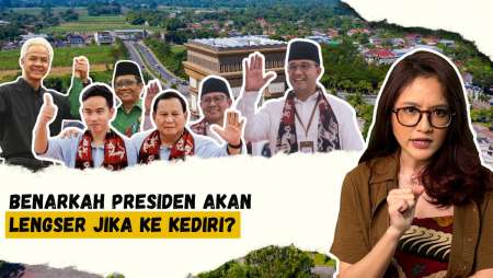 Mitos Presiden Berkunjung ke Kediri Bakal Lengser? Ini Penjelasannya!