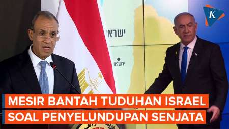 Mesir Bantah Tuduhan Israel yang Sebut Wilayahnya Jadi Jalur Penyelundupan Senjata ke Gaza