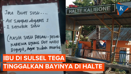 Tinggalkan Bayinya di Halte Bus, Ibu Ini Tuliskan Cara Urus Anaknya