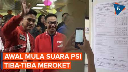 Awal Mula Suara PSI yang Tiba-tiba Melonjak