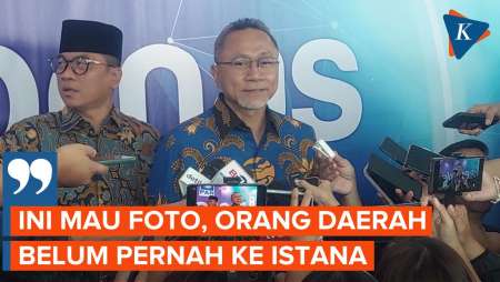 Zulkifli Hasan Ajak Para Ketua DPW PAN Temui Jokowi di Istana Negara
