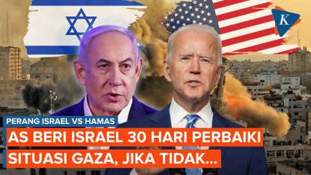 AS Ultimatum Israel! Beri Waktu 30 Hari untuk Perbaiki Situasi Gaza