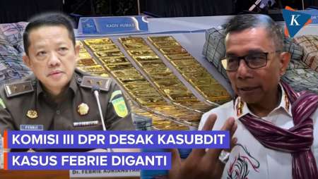 Komisi III Minta Kasubdit Penyidikan Kasus Febrie Diganti Demi Jaga Independensi
