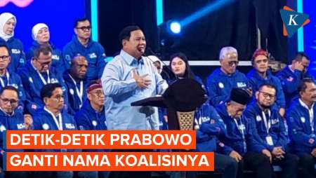 Koalisi Pendukung Prabowo Ganti Nama Jadi Koalisi Indonesia Maju