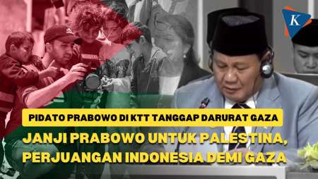 [FULL] Janji Indonesia untuk Palestina dan Pidato Prabowo Bela Gaza