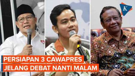 Mengintip Kesiapan 3 Cawapres Jelang Debat Nanti Malam