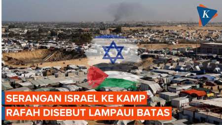 Serangan Israel ke Kamp Pengungsi Rafah Disebut Palestina telah Lampaui Batas