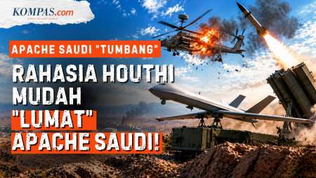 Mengapa Helikopter Apache Arab Saudi Bisa "Mudah" Dilumat Houthi?