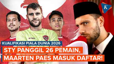 Daftar 26 Pemain Timnas Indonesia untuk Lawan Arab Saudi dan Australia, Ada Maarten Paes!