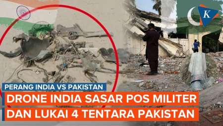 Serangan Drone India Lukai 4 Tentara Pakistan