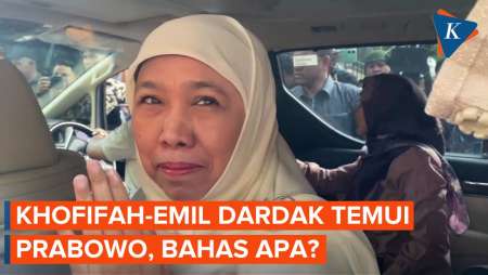 Khofifah-Emil Dardak Temui Prabowo, Bahas Dukungan untuk Pilkada Jatim?