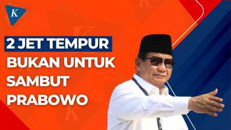 Atraksi Jet Tempur TNI AU di Makassar Ternyata Bukan untuk Sambut Prabowo