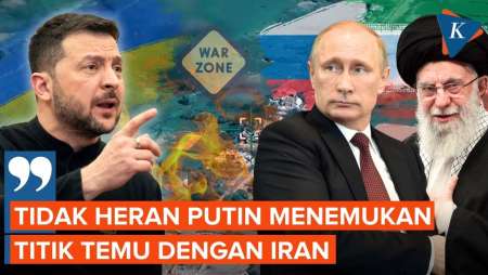 Zelenskyy Kecam Poros Rusia-Iran, Sebut Tak Heran Putin Cocok dengan Teheran