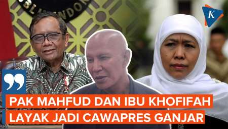 PDI-P Sebut Mahfud dan Khofifah Layak Jadi Cawapres Ganjar