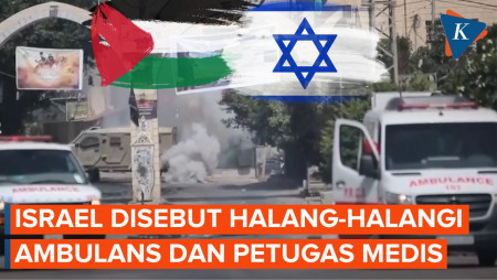 RS Jenin Jadi Sasaran Bom Israel, Ambulans Ditembaki