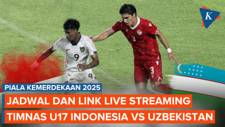 Jadwal dan Link Live Streaming Timnas U17 Indonesia Vs Uzbekistan Malam Ini