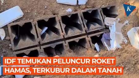 IDF Temukan Peluncur Roket Hamas, Ditanam di Dalam Tanah