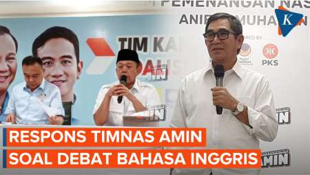 TKN Usul Debat Pakai Bahasa Inggris, Timnas Amin: Harus Bahasa Indonesia!