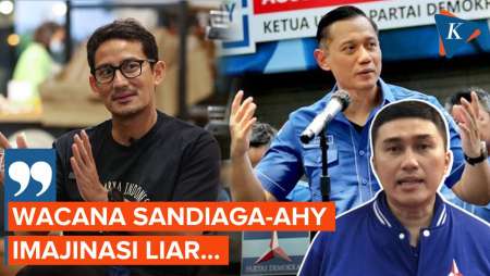 Demokrat Sebut Isu Duet Sandiaga-AHY Imajinasi Liar Imbas Isu Ganjar-Anies