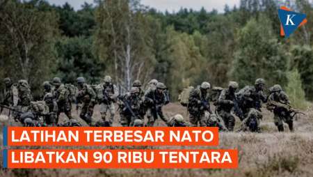 NATO Bakal Gelar Latihan Terbesar Sejak Perang Dingin