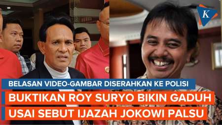 Pelapor Tuduh Roy Suryo Bikin Gaduh soal Ijazah Jokowi, Serahkan Bukti Foto-Video ke Polisi