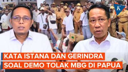 Respons Istana dan Gerindra soal Aksi Pelajar Papua Tolak Makan Bergizi Gratis