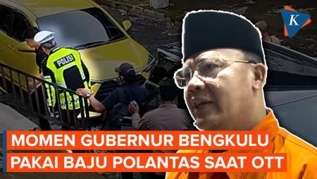 Demi Keamanan, Rohidin Mersyah Kamuflase Pakai Baju Polantas