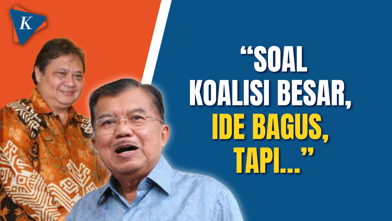 Saat Jusuf Kalla Apresiasi soal Koalisi Besar pada Airlangga 