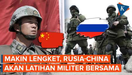 Rusia-China Agendakan Latihan Militer Bersama di Sekitar Laut Jepang dan Okhotsk