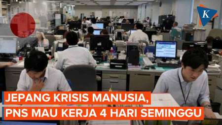 Atasi Krisis Populasi, Jepang Terapkan 4 Hari Kerja Dalam Seminggu