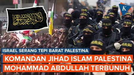 Serangan Israel di Tepi Barat Tewaskan Mohammad Abdullah Komandan Jihad Islam Palestina